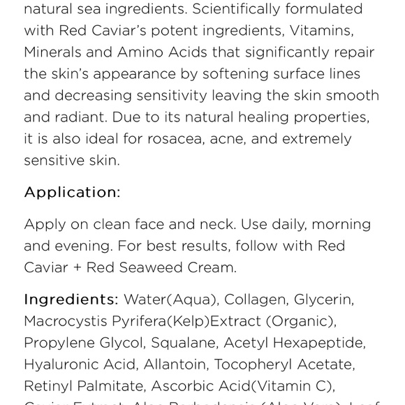 Dior 24K prestige red caviar set - Picture 5 of 9